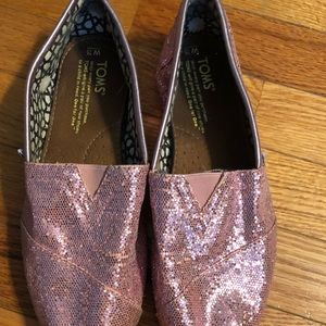 TOMS, sparkle pink